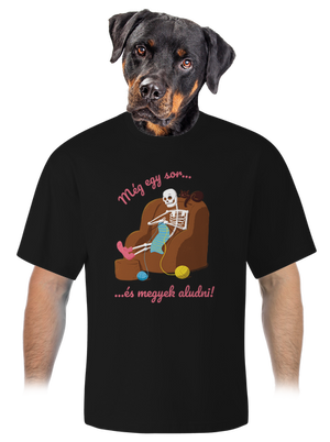 unisex túlméretezett póló