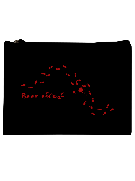 Beer effect kis táska Black