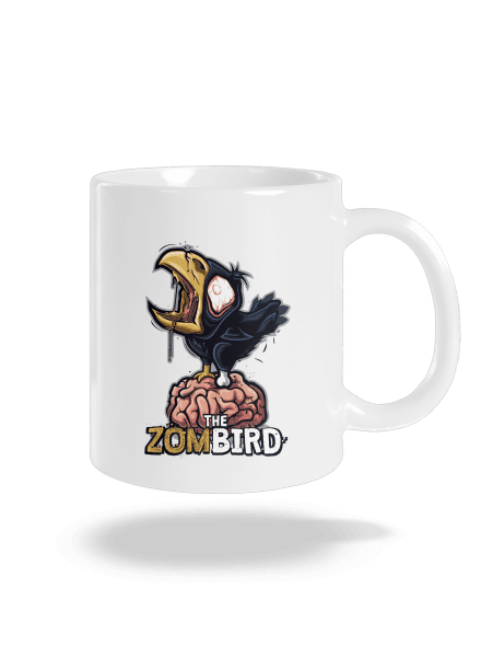 Zombird hagyományos bögre White