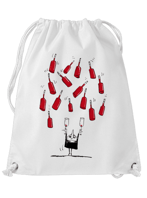 Boldog borász hátizsák White
