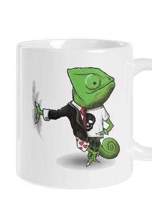 Az álcázás mestere hagyományos bögre White