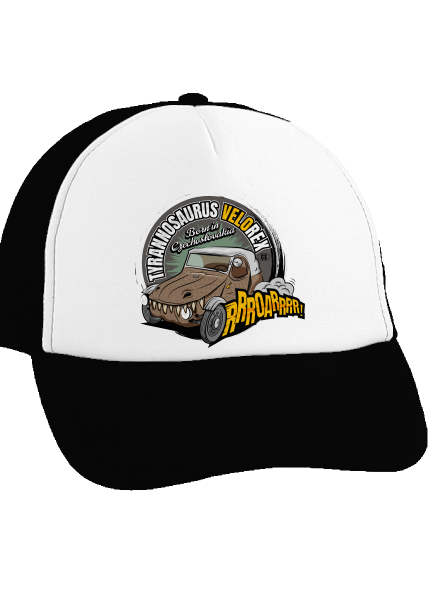 Tyrannosaurus Velorex teherautós sapka Black cap
