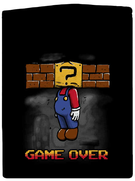 Game over cipzáras női pulóver Black