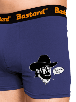 Too late bro boxeralsó Blue Navy