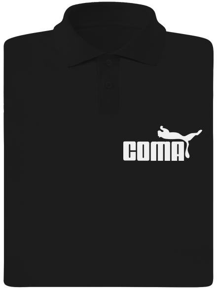 Coma férfi pólóingek Black