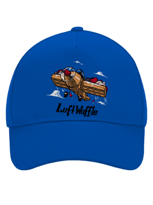 Luftwaffle baseballsapka Bright Royal