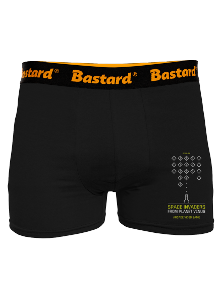 Space Invaders boxeralsó Black