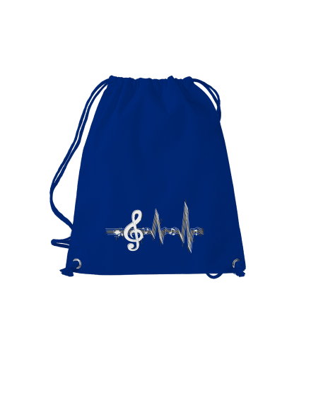 A zene az életem hátizsák Royal Blue Mal