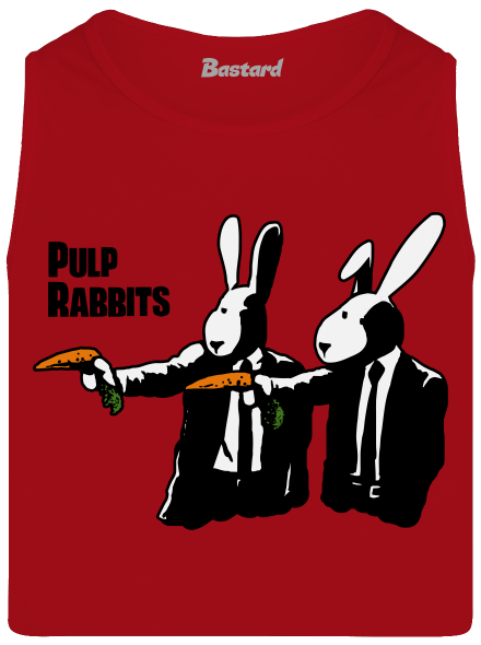 Pulp Rabbits férfi trikó Red