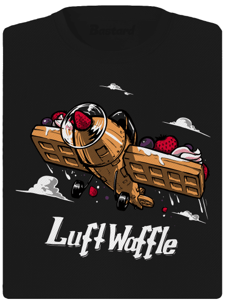 Luftwaffle női sportpóló Black