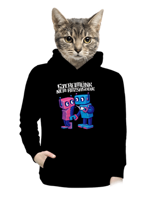 női kenguruzsebes pulóver