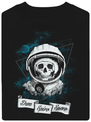 Dum spiro spero unisex crewneck Black