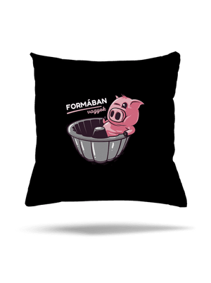 Formában párna Black
