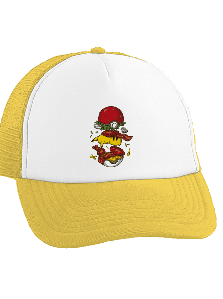 Pokémon burger teherautós sapka Sunflower cap
