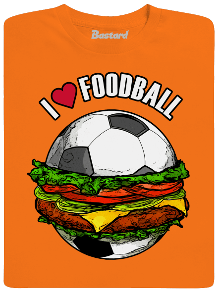 Foodball gyerek póló Orange