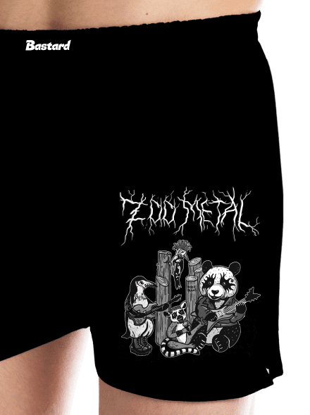 ZOO metal férfi alsó nadrág Black