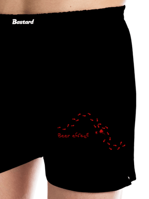Beer effect férfi alsó nadrág Black