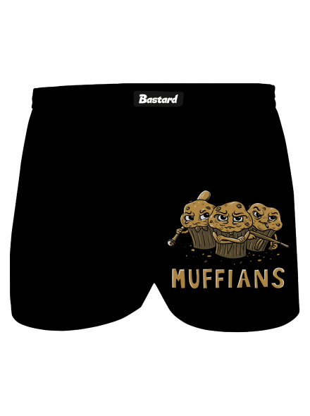 Muffians férfi alsó nadrág Black