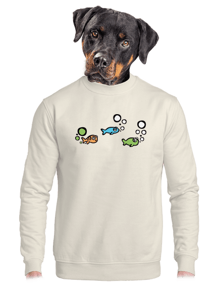 Baleset unisex crewneck Off White