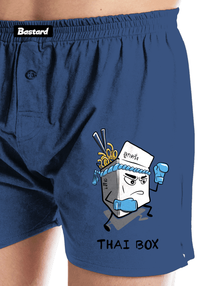Thai box férfi alsó nadrág Blue