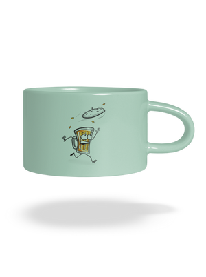 Sapka macaron bögre Mint Macaron