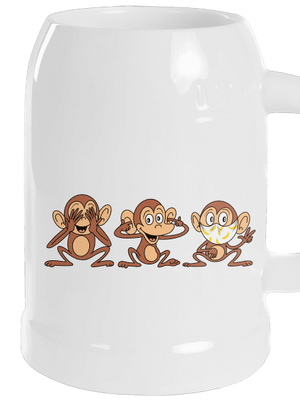 Kis majom söröskorsó White