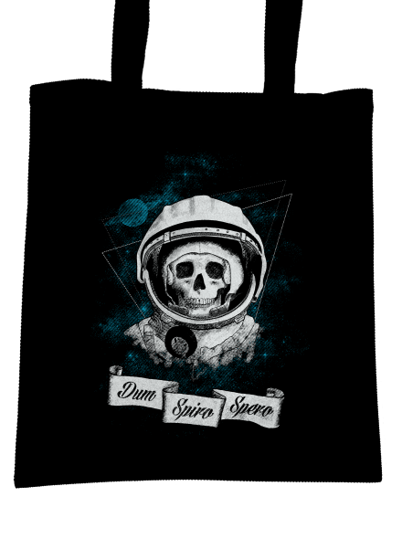 Dum spiro spero táska Black