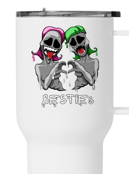 Besties termosz bögre White