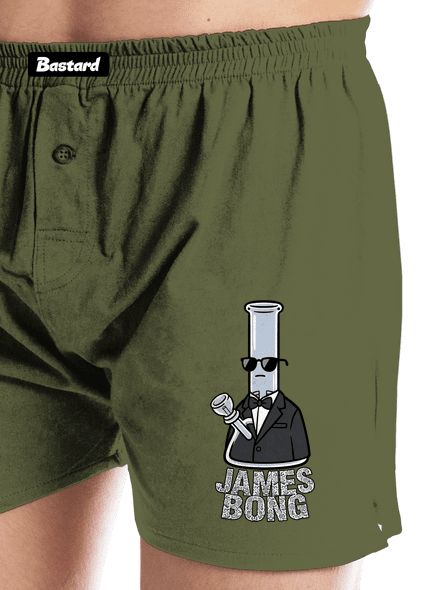 James Bong férfi alsó nadrág Khaki