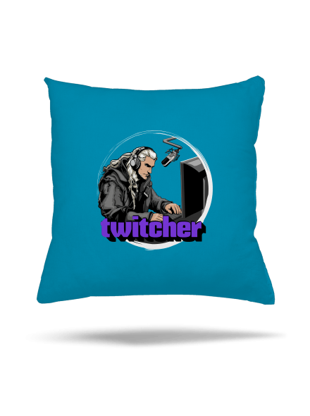 Twitcher párna Blue Turquoise