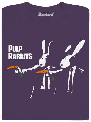 Pulp Rabbits férfi póló Urban Purple