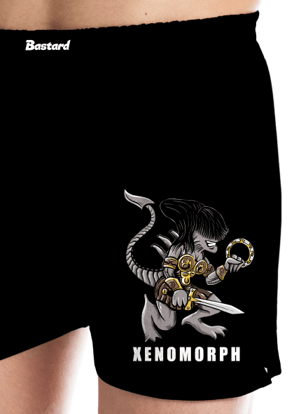 Xenomorph férfi alsó nadrág Black