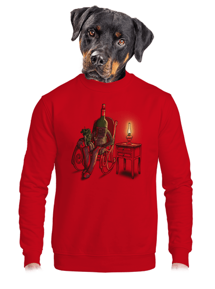 Nagyapa, mondd el unisex crewneck Red