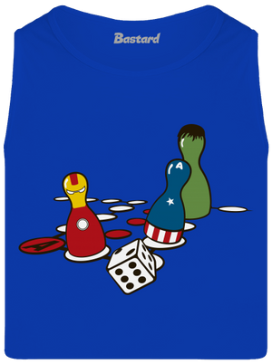 Szuperhős ne haragudj férfi trikó Royal Blue