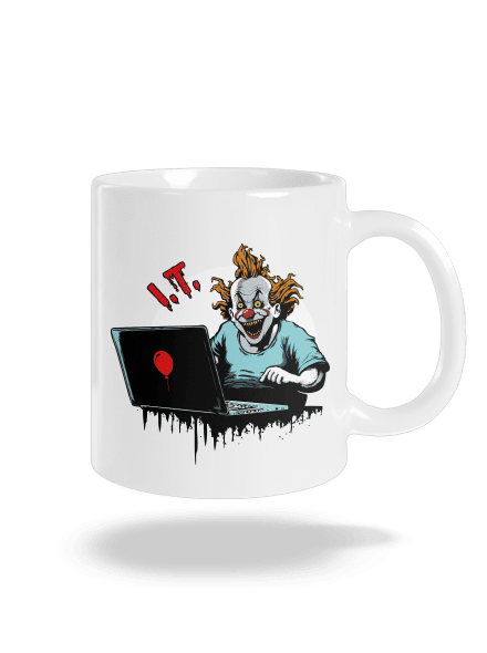 I.T. Clown hagyományos bögre White