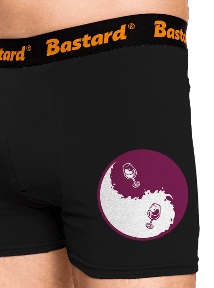 Yin Yang bor boxeralsó Black