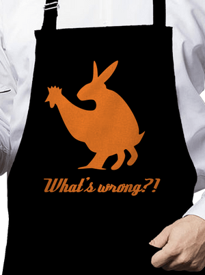 What's wrong kötény Black