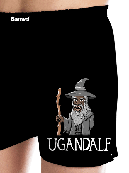 Ugandalf férfi alsó nadrág Black