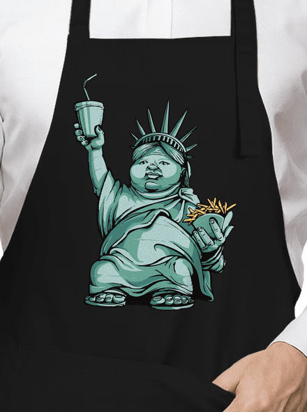 Amerikai bálvány kötény Black