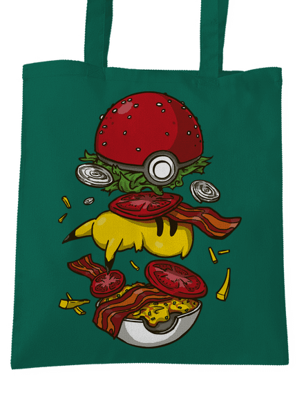 Pokémon burger táska Bottle Green