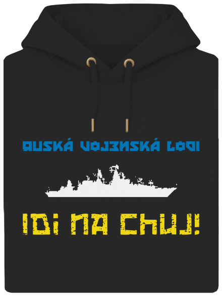  unisex prémium pulóver Dark Black