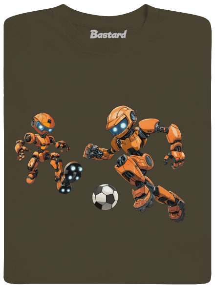 AI futball férfi hosszú ujjú póló Urban Khaki