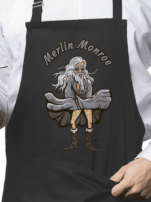 Merlin Monroe	 kötény Dark Grey