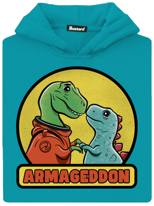 Armageddon gyerek kenguruzsebes pulóver Hawaiian Blue