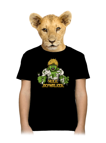 Hulk Skywalker gyerek póló Black