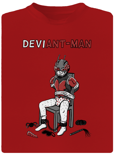 DeviAnt-man férfi sportpóló Red Mal