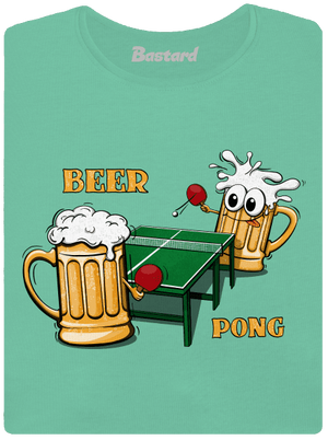 Beer pong prémium női póló Mint Mal