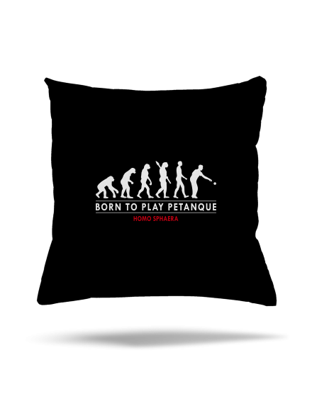 Born to play petanque párna Black