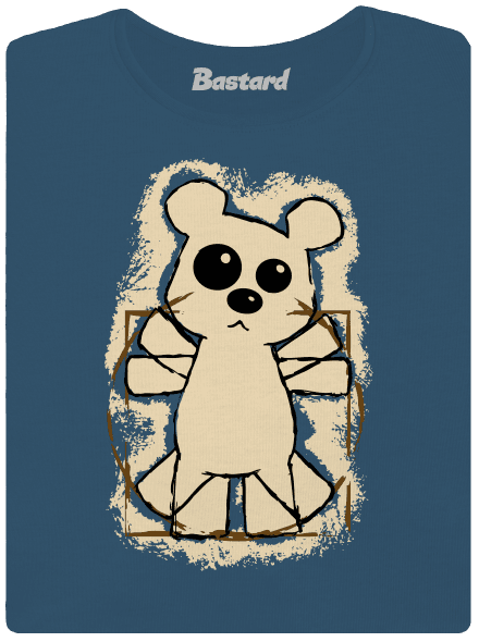 Da Vinci Teddy prémium női póló Petrol Blue