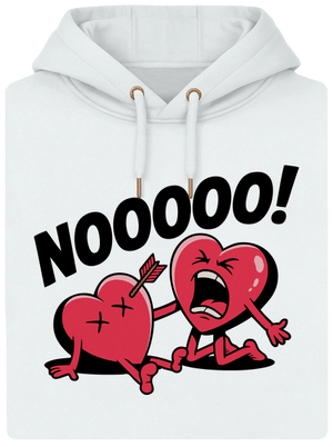 Egy ütés a szívbe unisex prémium pulóver Snowwhite